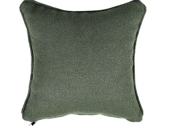 Chaise longue versione sinistra CHEVANNES Bouclé Verde scuro
