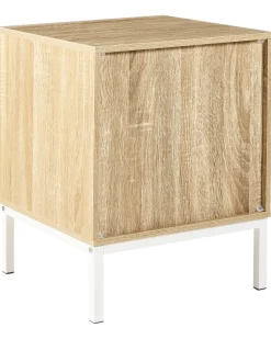 Comodino 2 cassetti ROYALLA Marrone chiaro