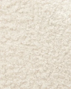 Comodino 2 cassetti SEZANNE Bouclé Bianco sporco