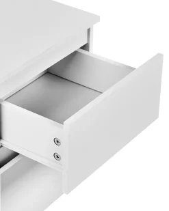 Comodino 2 cassetti WINNIPEG Bianco