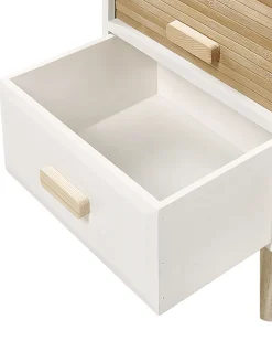 Comodino 1 cassetto NESIKA Bianco