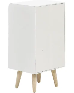 Comodino 1 cassetto NESIKA Bianco