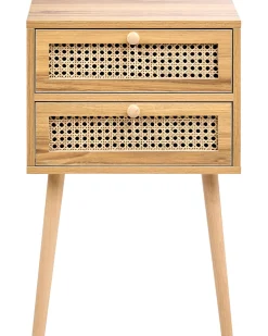 Comodino BUTTE Marrone chiaro
