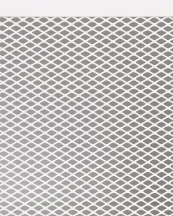 Comodino OSSETT Metallo Bianco