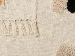 Coperta ADONI Cotone 130 x 180 cm Beige