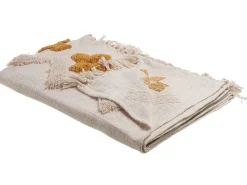 Coperta ADONI Cotone 130 x 180 cm Beige