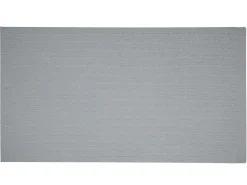 Coperta ANAMUR Cotone 110 x 180 cm Grigio chiaro