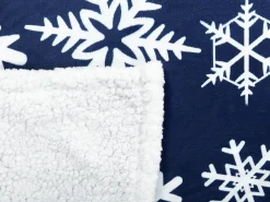 Coperta ANISE 150 x 200 cm Blu scuro