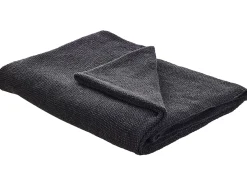 Coperta ASAKA Cotone 130 x 180 cm Grigio scuro