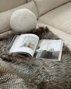 Coperta ASDAD Tessuto 180 x 220 cm Marrone