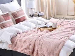 Coperta CHAAB 200 x 220 cm Rosa