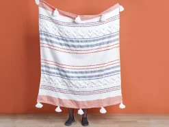 Coperta CUBUK 130 x 150 cm Multicolore