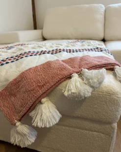 Coperta CUBUK 130 x 150 cm Multicolore
