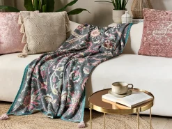 Coperta DIBRUGARH Cotone 130 x 180 cm Multicolore