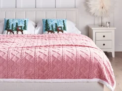 Coperta HONEYCOMB 150 x 200 cm Rosa