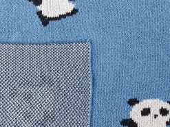 Coperta TALOKAN Cotone 130 x 170 cm Blu