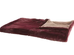 Coperta TANTAN 180 x 220 cm Bordeaux