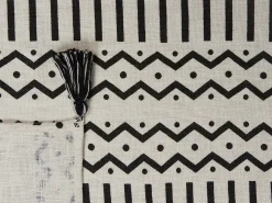 Coperta UNNAO Cotone 130 x 180 cm Bianco