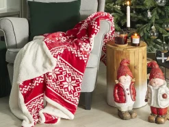 Coperta VANTAA 150 x 200 cm Rosso