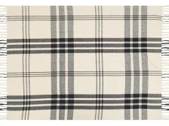 Coperta YUVALI Cotone 130 x 170 cm Bianco