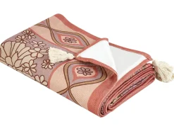 Coperta per picnic LASHARI 200 x 200 cm Rosa pesca