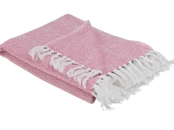 Coperta TANGIER Cotone 130 x 160 cm Rosa