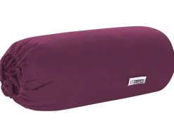 Coprimaterasso elasticizzato JANBU Cotone 200 x 200 cm Bordeaux