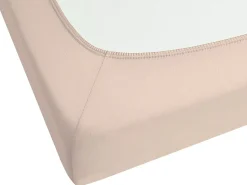 Coprimaterasso elasticizzato HOFUF Cotone 90 x 200 cm Beige