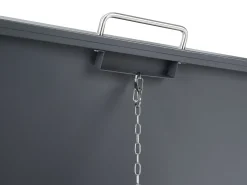 Copri-pattumiera 480 L PERISSA Doppio Metallo Grigio scuro