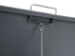 Copri-pattumiera 240 L POLICORO Metallo Grigio scuro