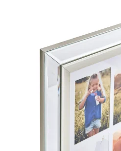 Cornice per 6 foto MAKENI Argento