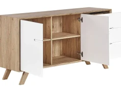 Credenza a 2 ante FORESTER Marrone/Bianco