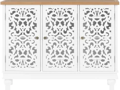 Credenza a 3 ante KATHERINE Bianco