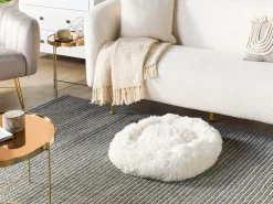 Cuccia per animali KULU Finta pelliccia Bianco sporco