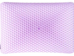 Cuscino da letto ATHOS Basso Schiuma memory 55 x 35 cm Viola