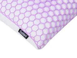 Cuscino da letto ATHOS Basso Schiuma memory 55 x 35 cm Viola