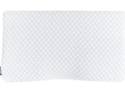Cuscino da letto ELGON Basso Schiuma memory 30 x 50 cm Bianco