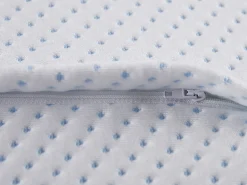 Cuscino da letto KANGTO Alto Schiuma memory 30 x 50 cm Bianco