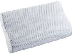 Cuscino da letto KANGTO Alto Schiuma memory 30 x 50 cm Bianco