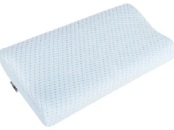 Cuscino da letto KANGTO Alto Schiuma memory 30 x 50 cm Bianco