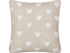 Cuscino decorativo GAZANIA Cotone 45 x 45 cm Beige