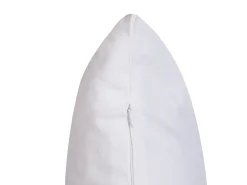 Cuscino decorativo ABELIA Cotone 45 x 45 cm Nero/Bianco Trama astratta