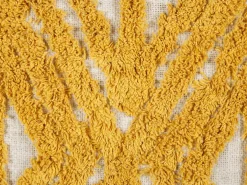 Cuscino decorativo ALCEA Cotone 45 x 45 cm Giallo Trama geometrica