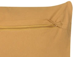Cuscino decorativo AYROOR 30 x 50 cm Senape Trama geometrica