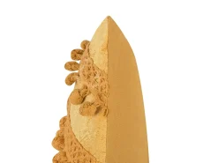 Cuscino decorativo AYROOR 30 x 50 cm Senape Trama geometrica
