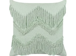 Cuscino decorativo BACOPA Cotone 45 x 45 cm Verde Trama Chevron
