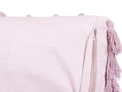Cuscino decorativo LYNCHIS Cotone 45 x 45 cm Rosa