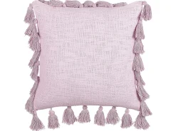 Cuscino decorativo LYNCHIS Cotone 45 x 45 cm Rosa