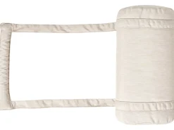 Cuscino per sdraio BRESCIA PREMIUM 180 x 60 cm Beige chiaro