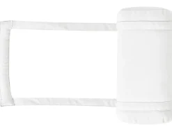 Cuscino per sdraio BRESCIA PREMIUM 180 x 60 cm Bianco sporco